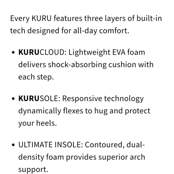 New Kuru Atom Plantar Fasciitis Sneakers White Gray & Blue Plus Size 12 - Picture 11 of 11